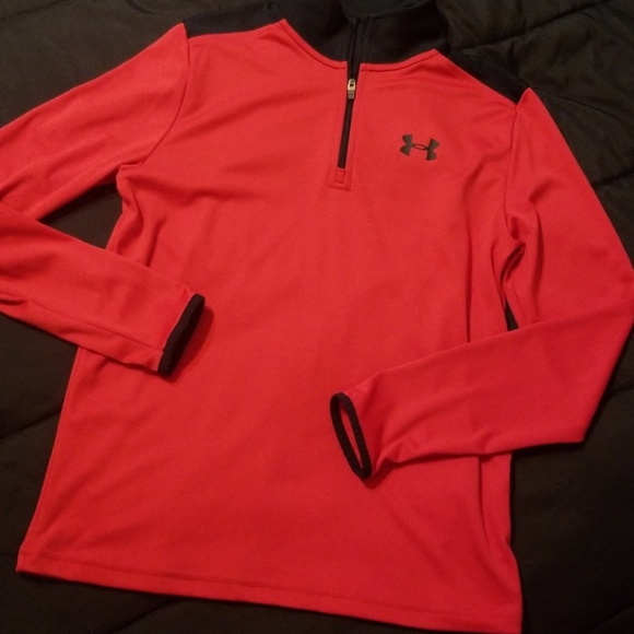 boys under armour quarter zip
